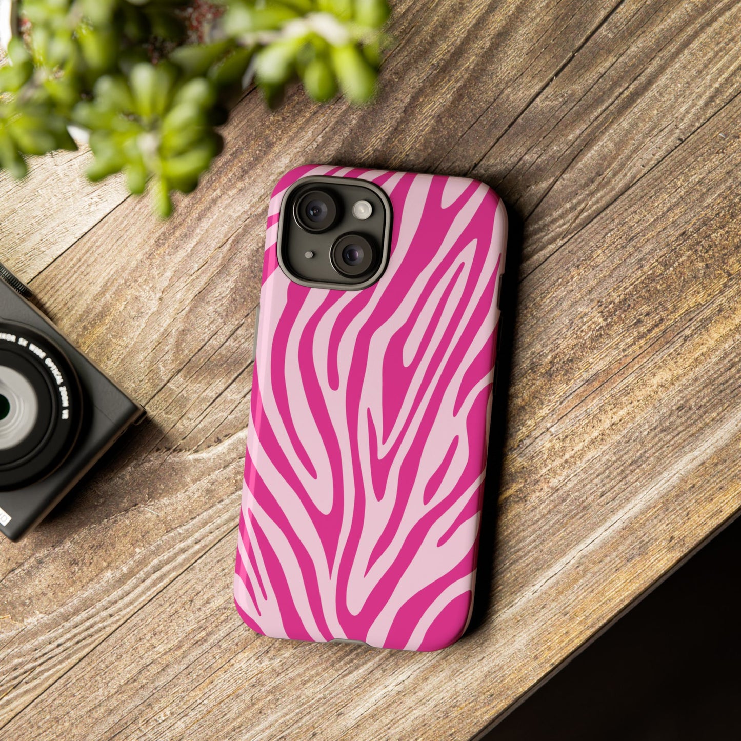 Boutique Blush Tiger Print Phone Case