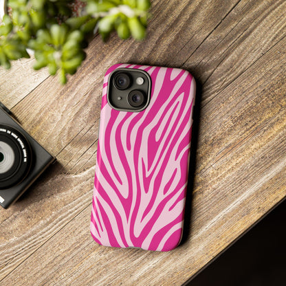 Boutique Blush Tiger Print Phone Case