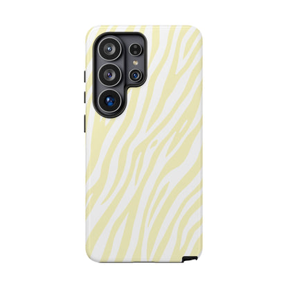 Buttercream Tiger Print Phone Case