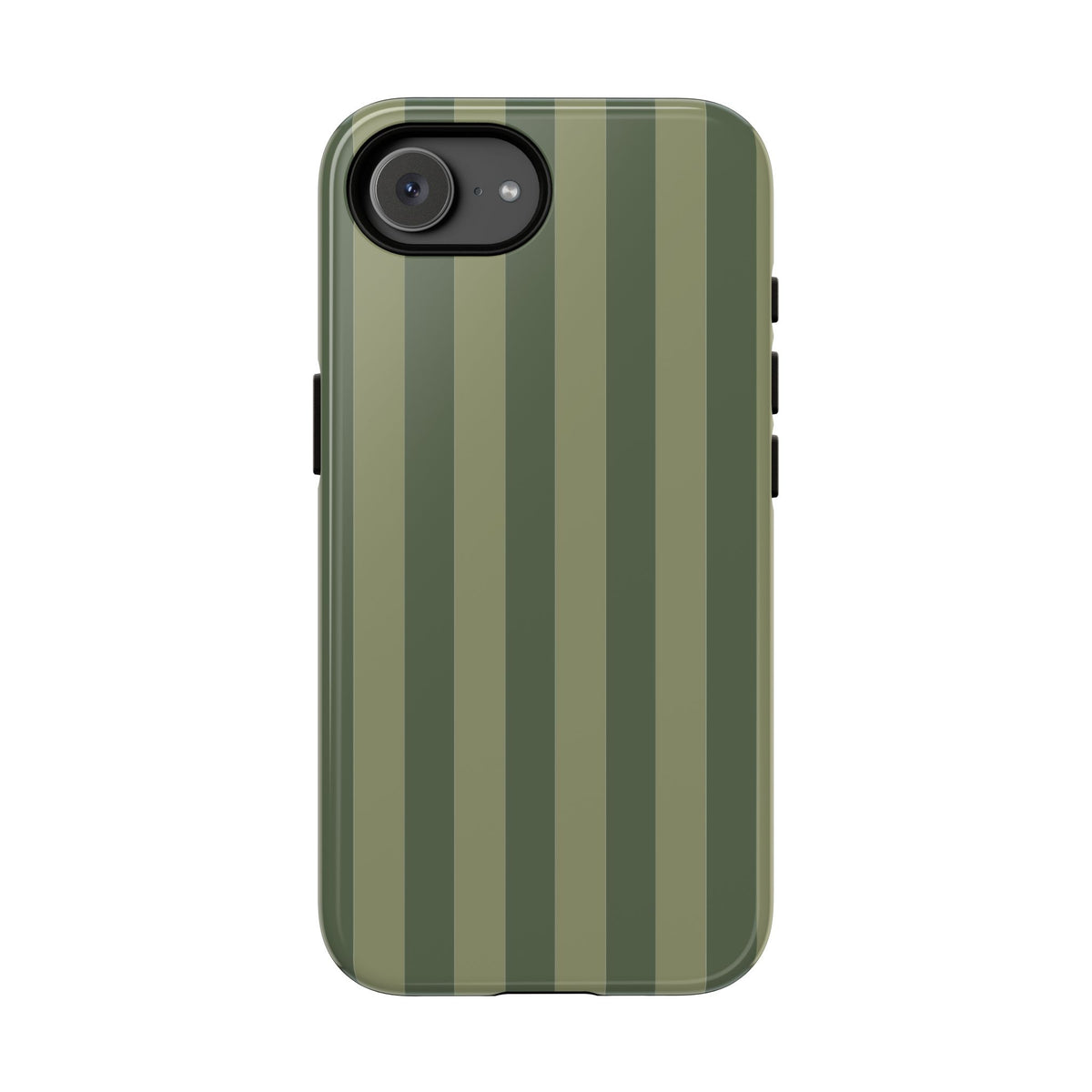 Green Stripe Pattern Phone Case - Green Phone Case - iPhone 17e / Glossy