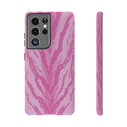 Blush Tiger Print Phone Case
