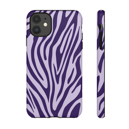 Boutique Lavender Tiger Print Phone Case