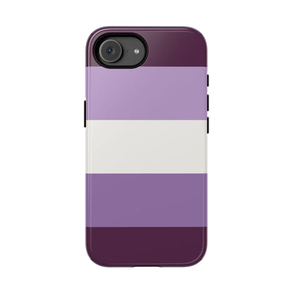 Purple Stripe Pattern Phone Case - Purple Phone Case - iPhone 17e / Glossy