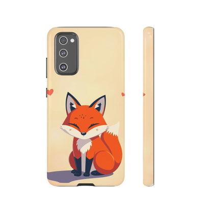 Samsung Galaxy S20 FE / Glossy Phone Case - Cute Fox Design Phone Case