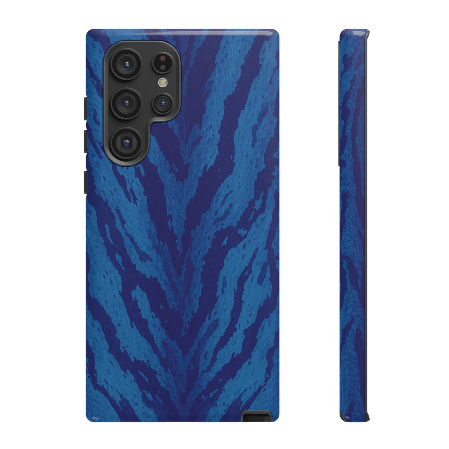 Midnight Tiger Print Phone Case
