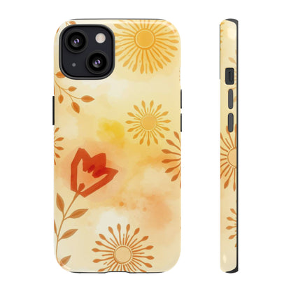 Boho Chic Watercolour Pattern Phone Case - Multicolor Phone Case - iPhone 13 / Glossy