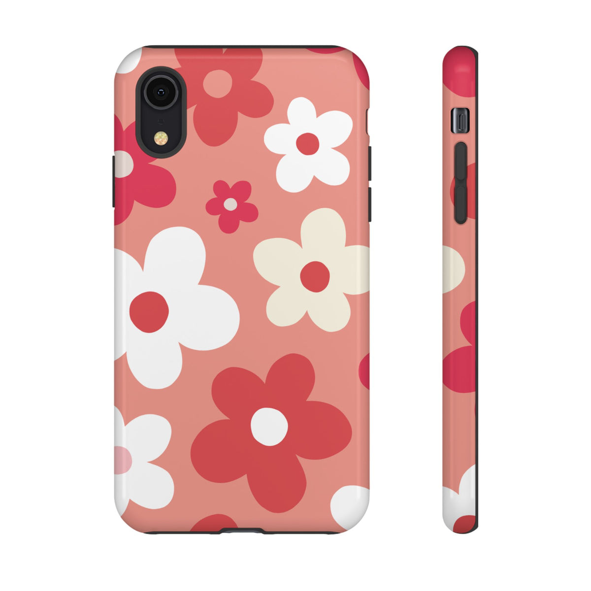 Cute Pink Daisy Pattern #1 Phone Case - Pink Phone Case - iPhone XR / Glossy