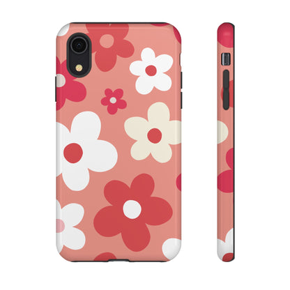 Cute Pink Daisy Pattern #1 Phone Case - Pink Phone Case - iPhone XR / Glossy