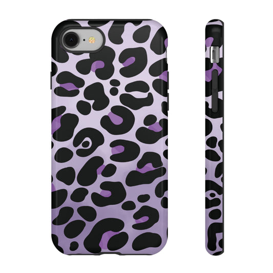 Pretty Lavender Leopard Print Phone Case