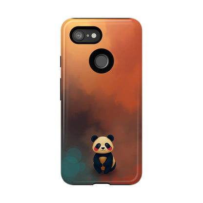 Cute Colourful Panda Design Phone Case