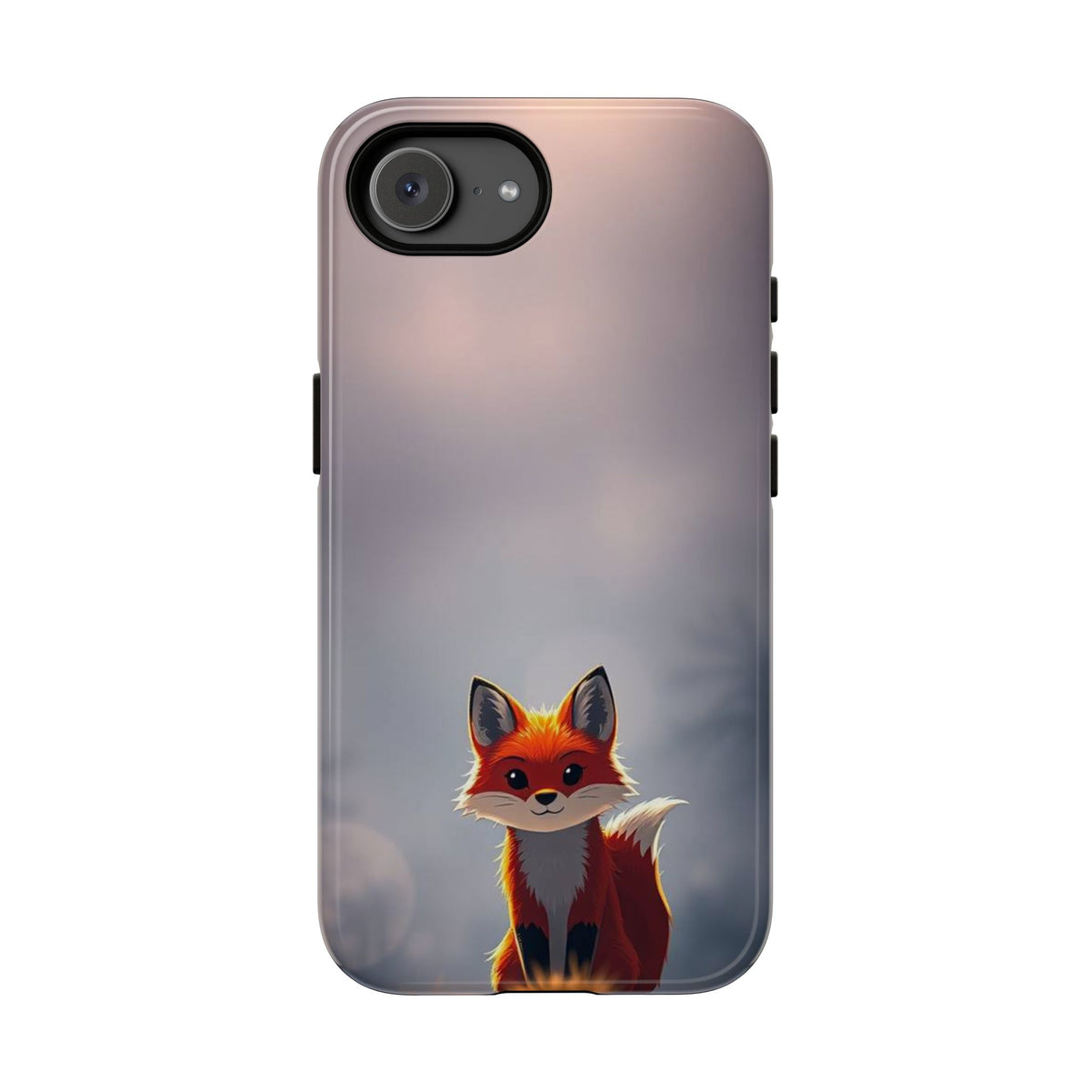 Cute Gothic Fox Design Phone Case - Multicolor Phone Case - iPhone 17e / Glossy