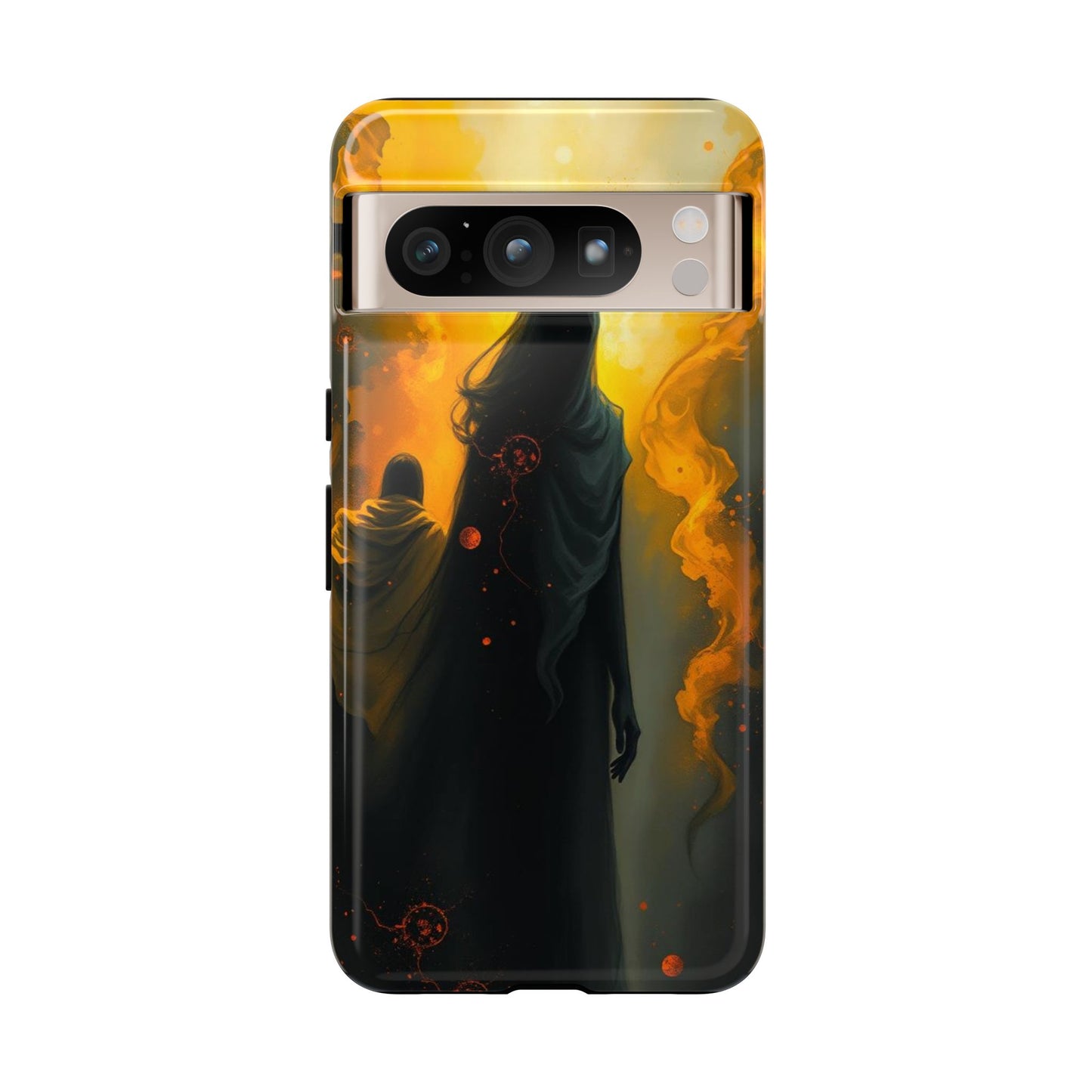 Google Pixel 8 Pro / Glossy Phone Case - Acrylic Gothic Myterious Figures Phone Case