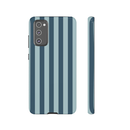 Samsung Galaxy S20 FE / Glossy Phone Case - ’Blue Stripe Pattern’ Phone Case