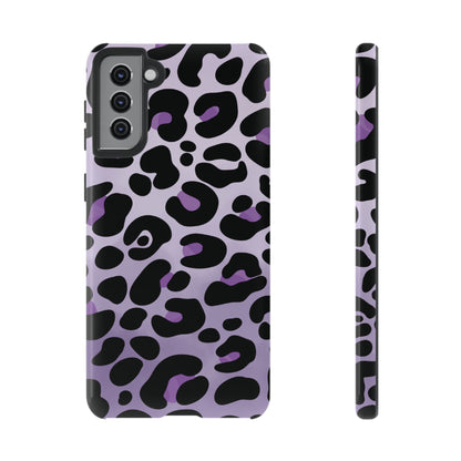 Pretty Lavender Leopard Print Phone Case
