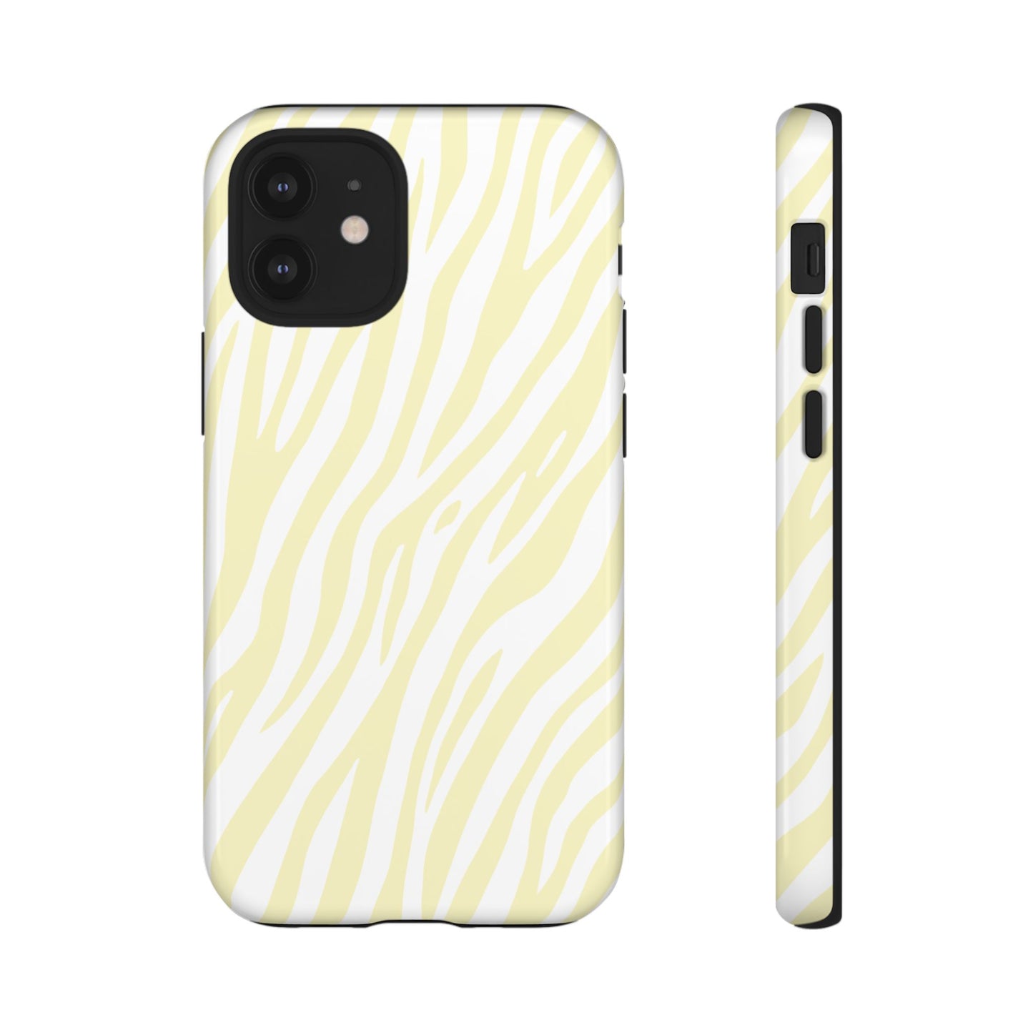 Buttercream Tiger Print Phone Case