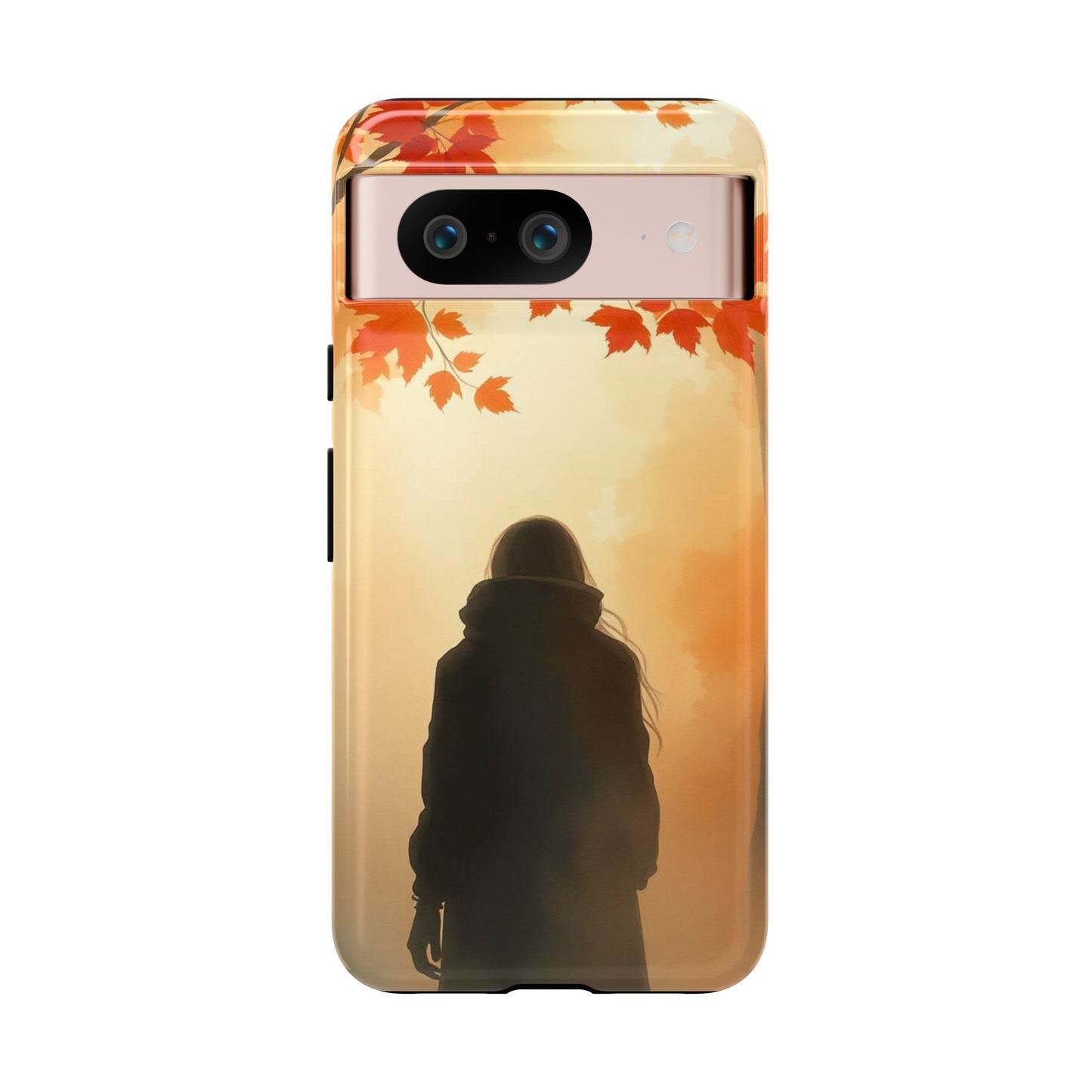 Google Pixel 8 / Glossy Phone Case - Watercolour Mysterious Woman Phone Case