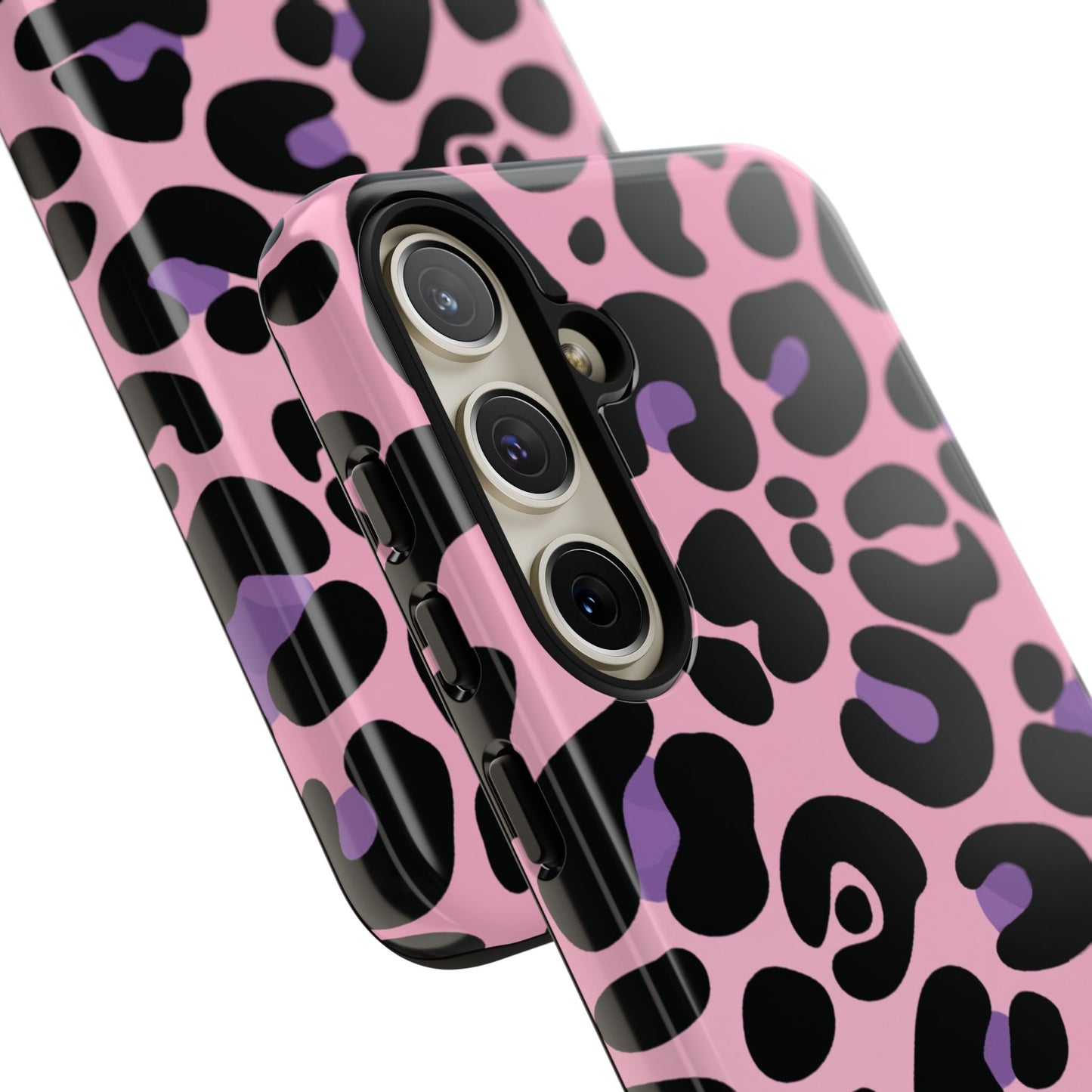 Pretty Pink & Lavender Leopard Print