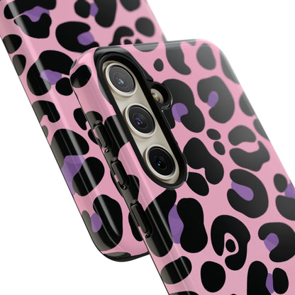 Pretty Pink & Lavender Leopard Print
