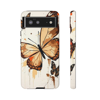 Acrylic Style Butterflies Design Phone Case - Multicolor Phone Case - Google Pixel 6 / Glossy
