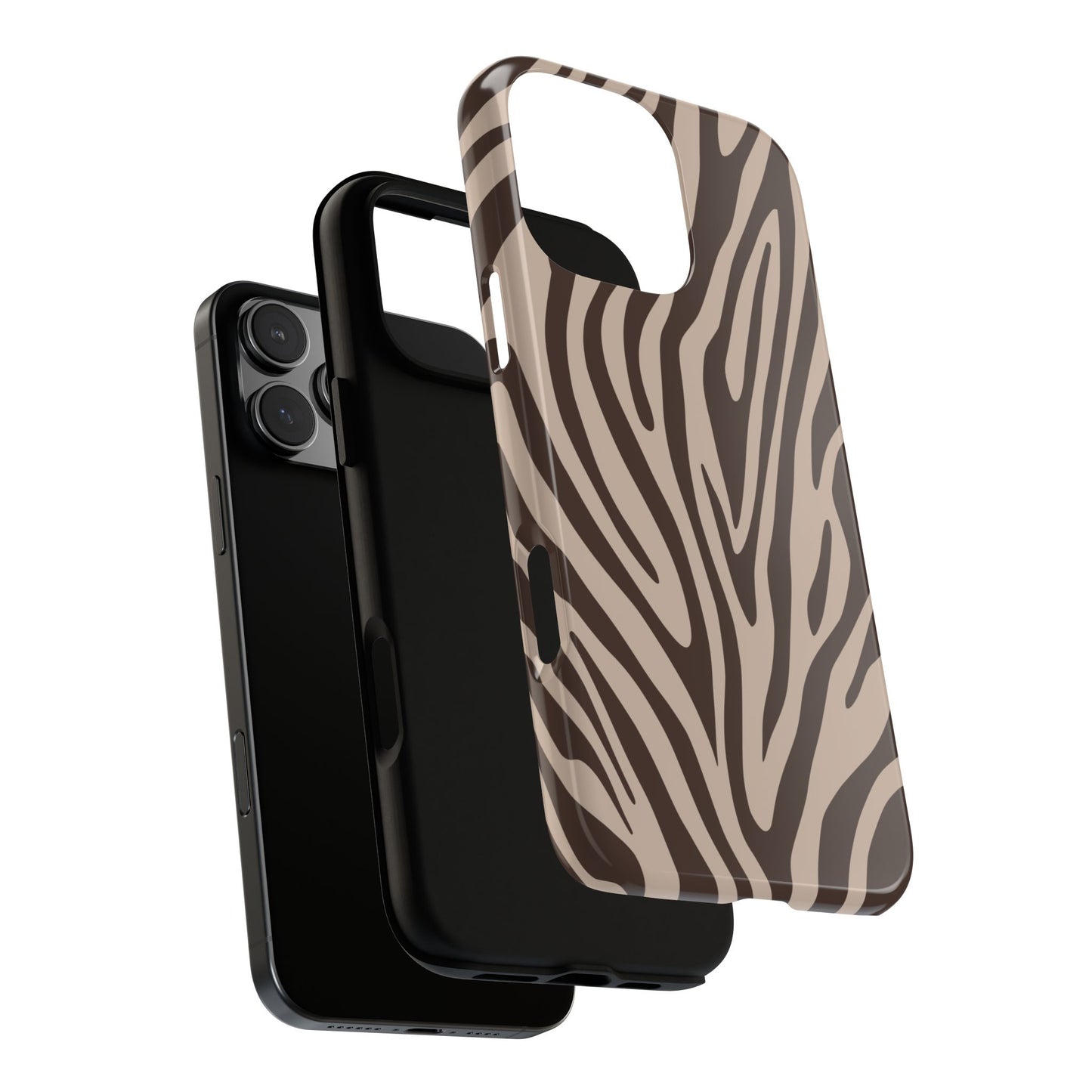 Boutique Mocha Tiger Print Phone Case