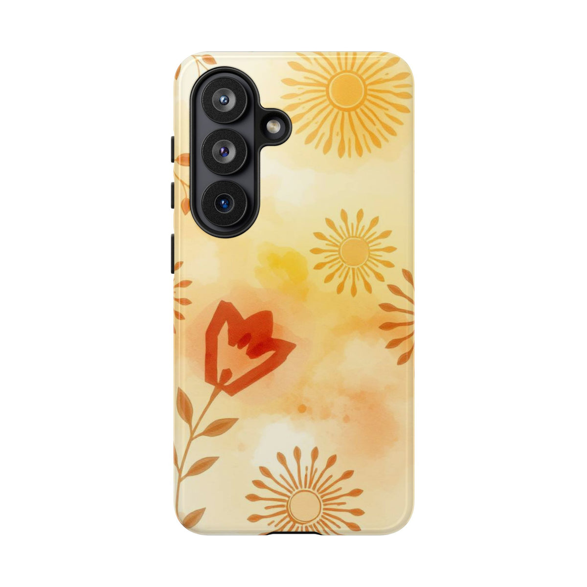 Boho Chic Watercolour Pattern Phone Case - Multicolor Phone Case - Samsung Galaxy S26 / Glossy