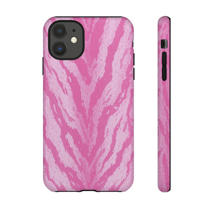 Blush Tiger Print Phone Case