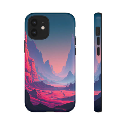 Alien Vista Design Phone Case - Multicolor Phone Case - iPhone 12 Mini / Glossy