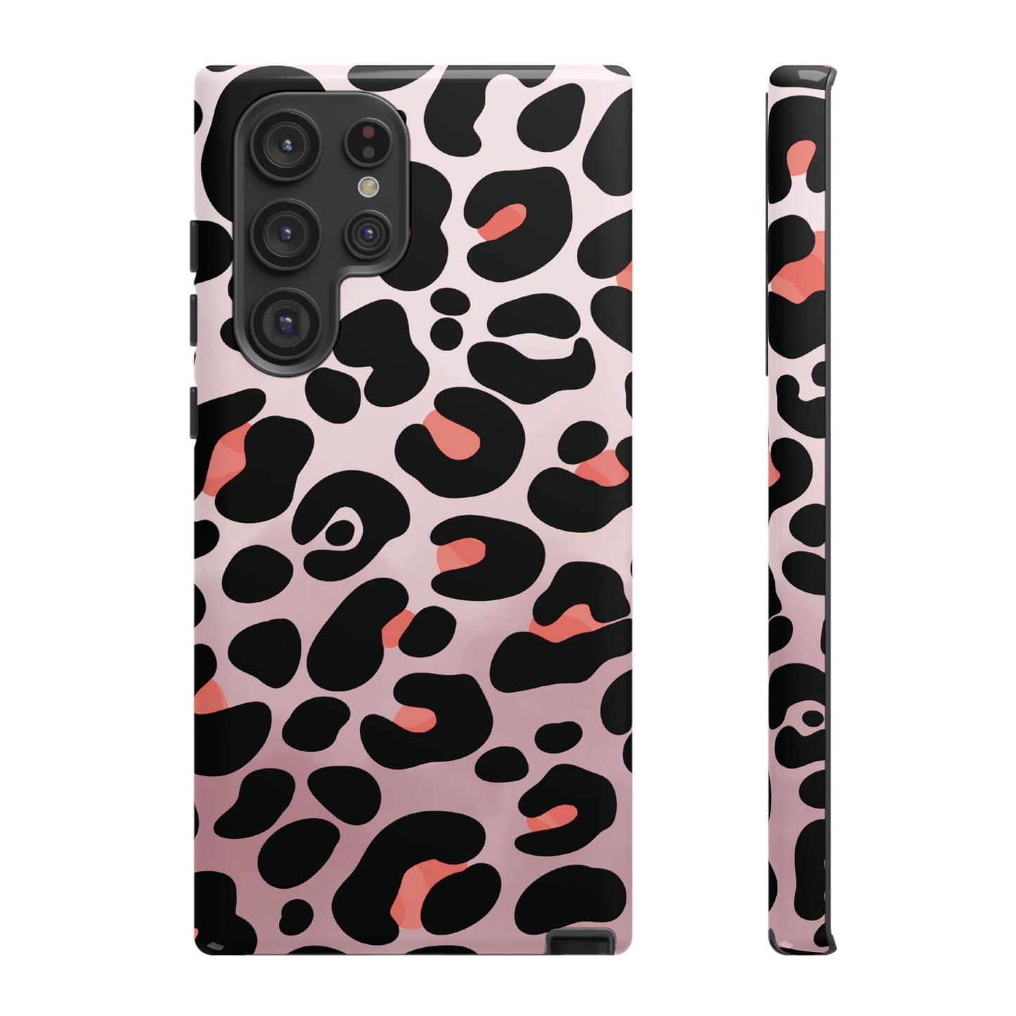 Cute Blush Leopard Print Phone Case