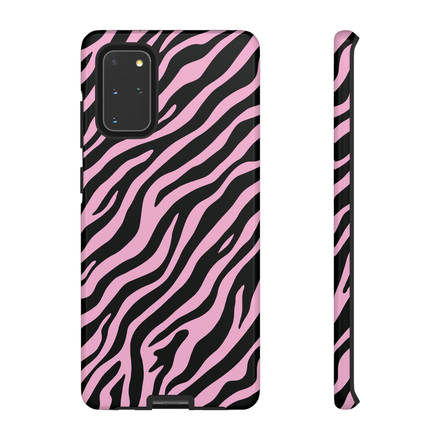 Stylish Blush Zebra Print Phone Case