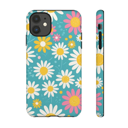 iPhone 11 / Glossy Phone Case - Daisies Floral Pattern 5 Phone Case