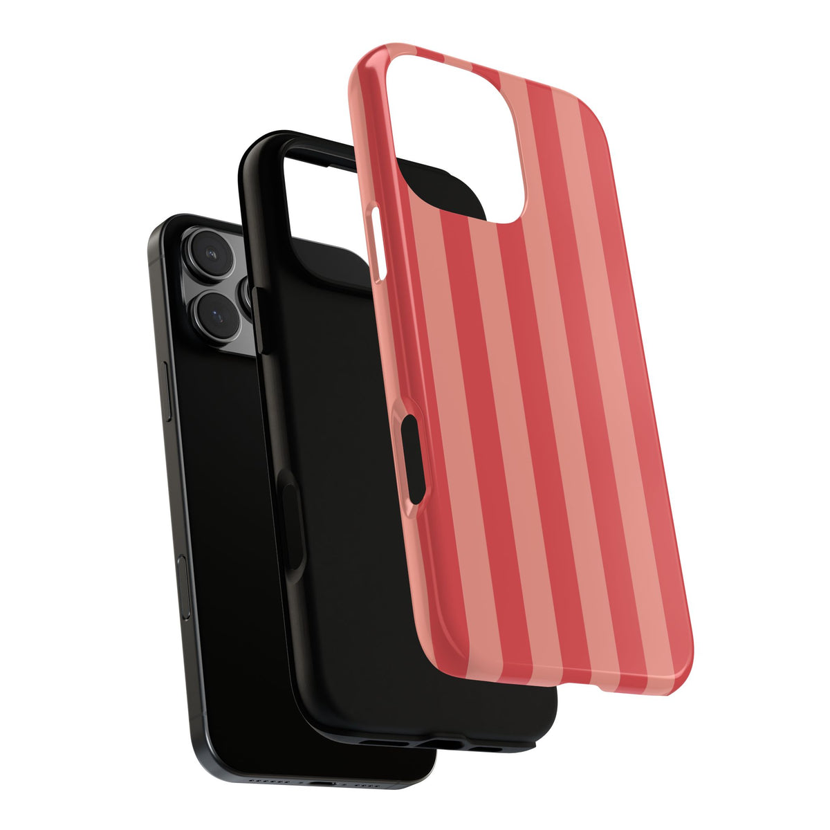 Light Pink Stripe Pattern Phone Case - Pink Phone Case