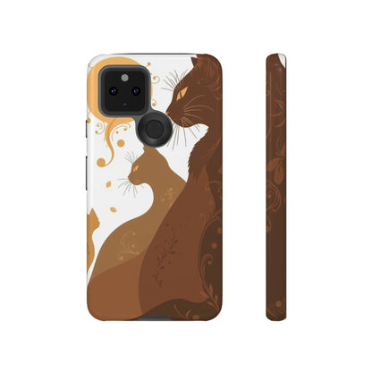 Abstract Cat Pattern Design Phone Case
