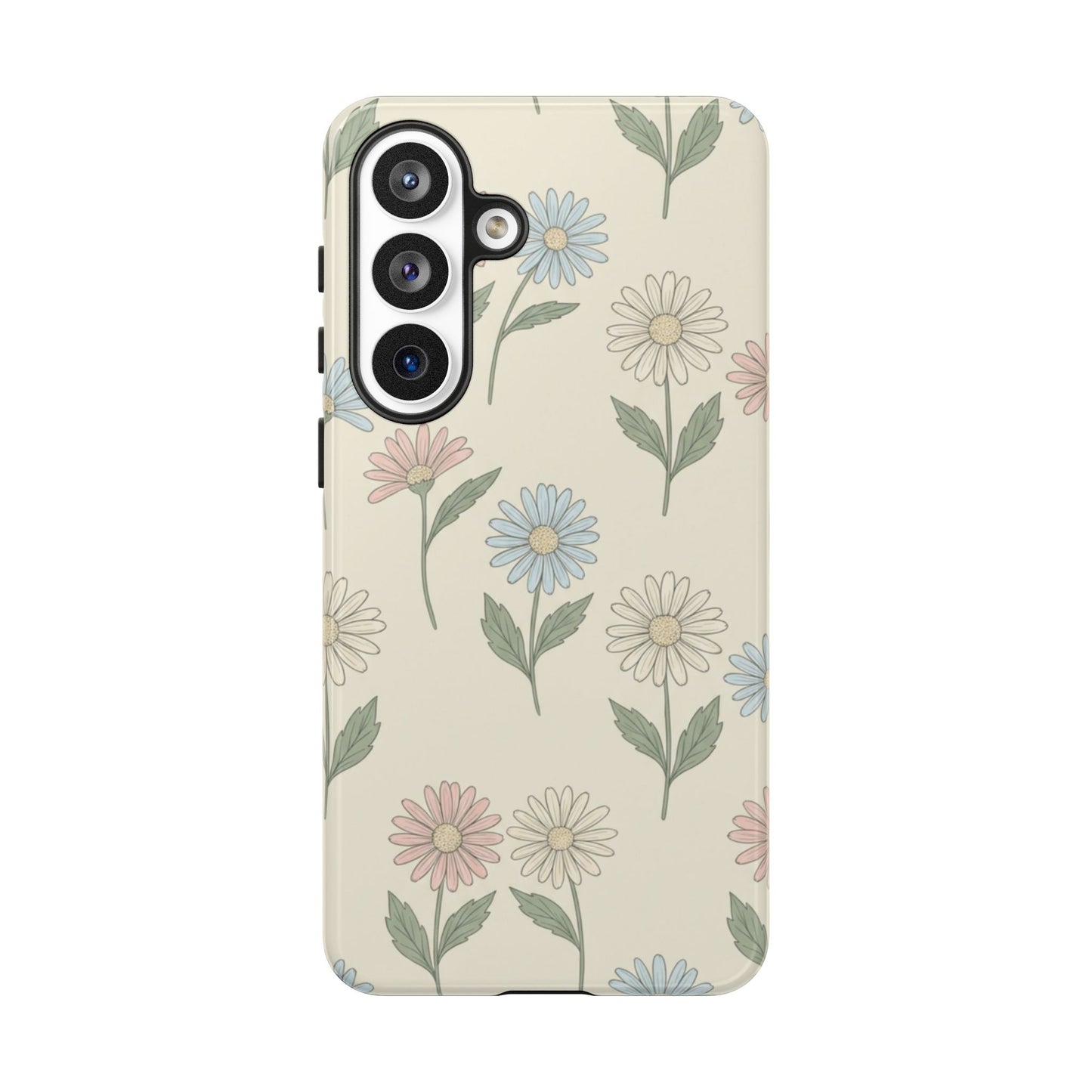 Pretty Pastel Daisy Pattern Phone Case