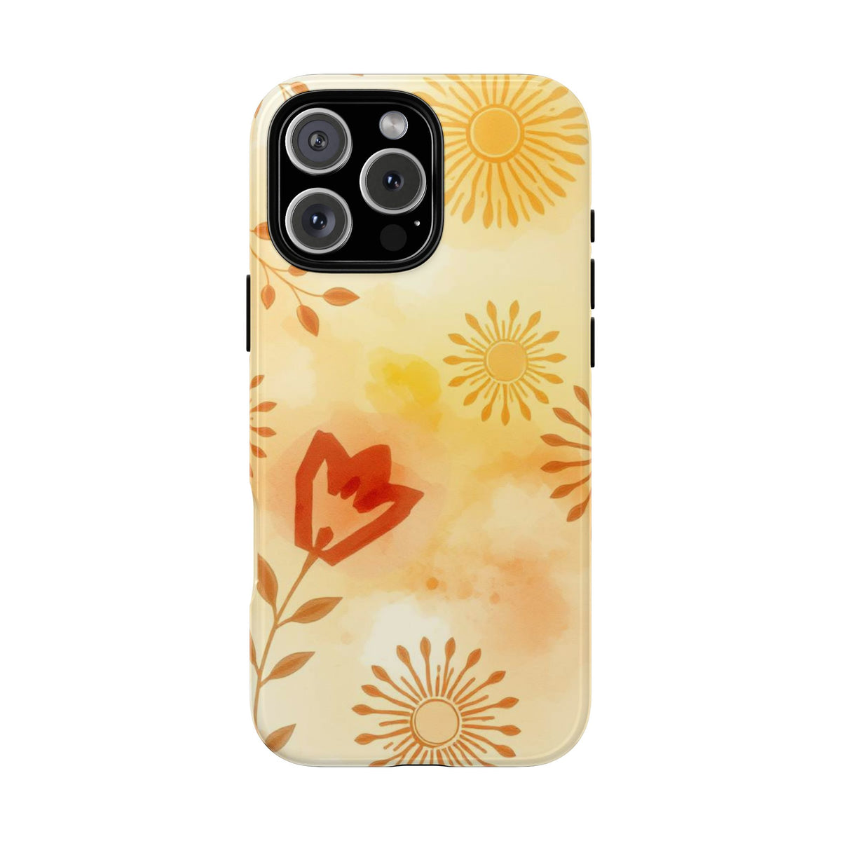 Boho Chic Watercolour Pattern Phone Case - Multicolor Phone Case - iPhone 16 Pro Max / Glossy