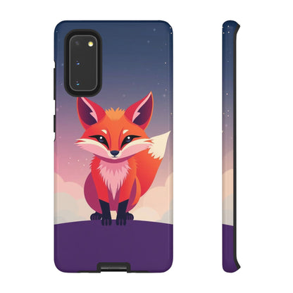 Samsung Galaxy S20 / Glossy Phone Case - Pop Art Fox Design Phone Case