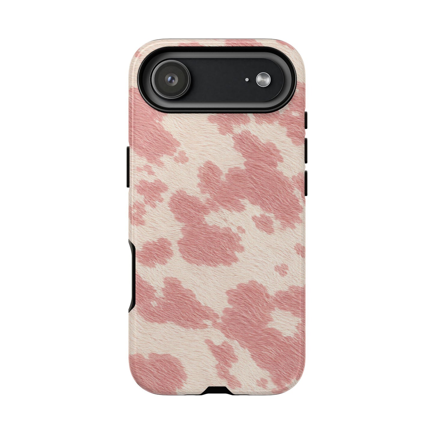 Pretty Blush Cow Print Phone Case