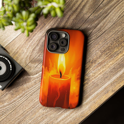 Red Candle Phone Case - Multicolor Phone Case