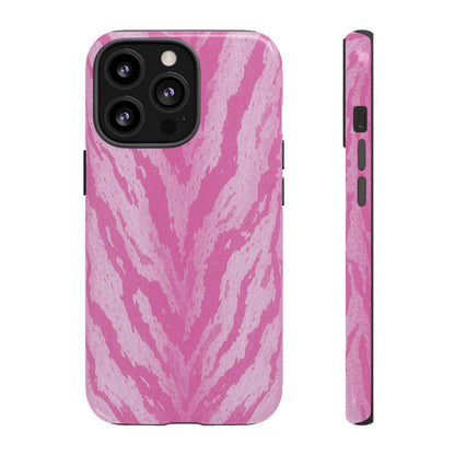 Blush Tiger Print Phone Case