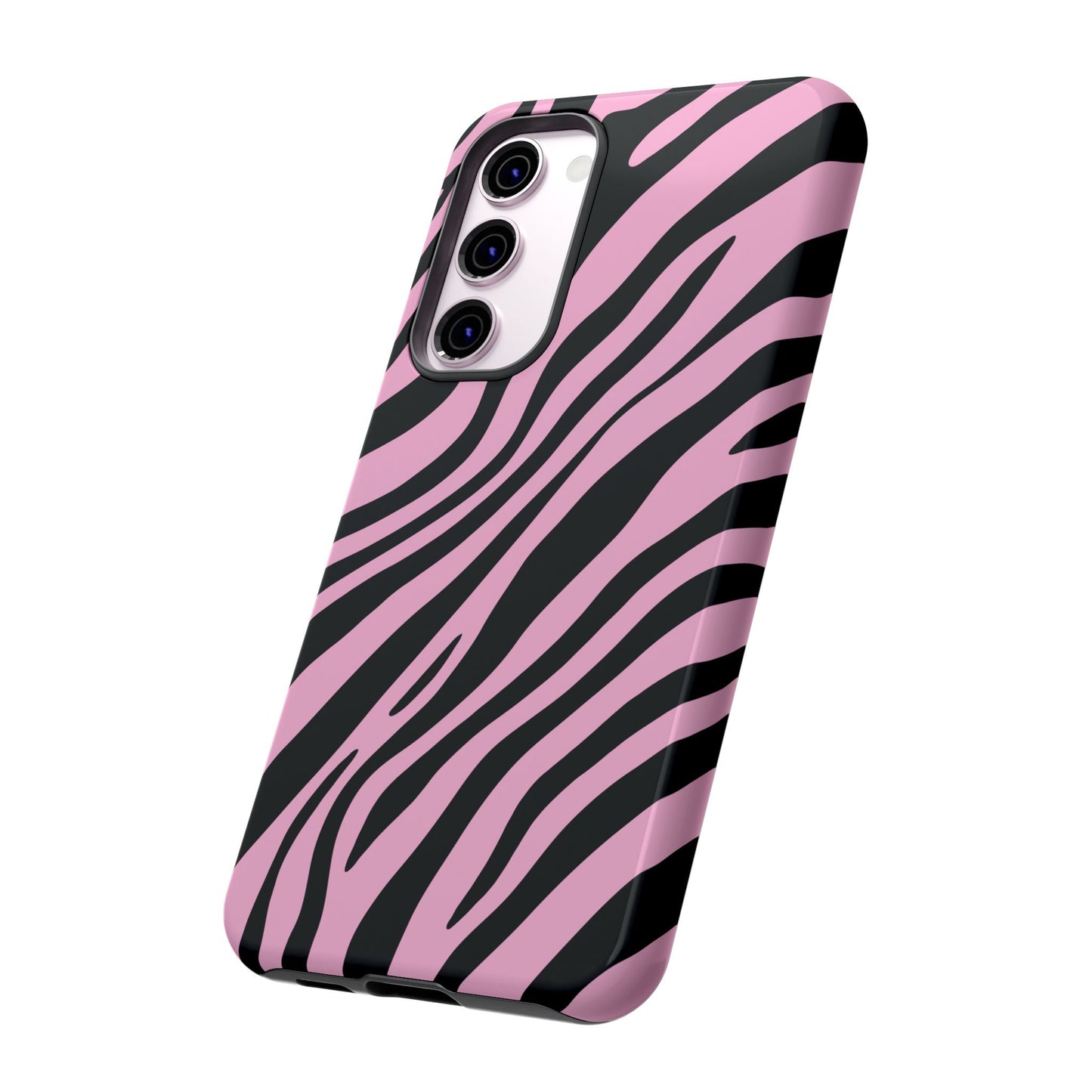 Modern Blush Zebra Print Phone Case