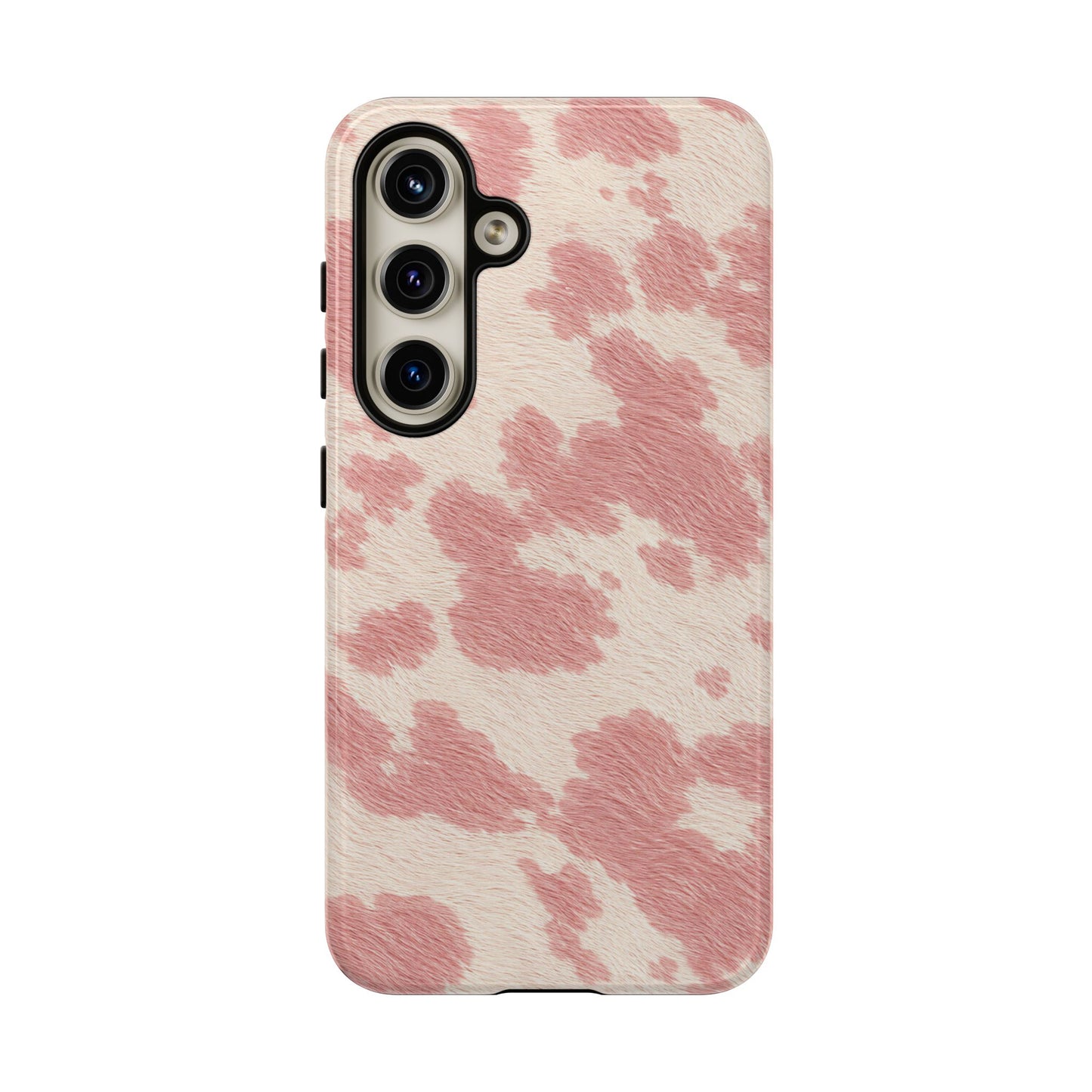 Pretty Blush Cow Print Phone Case