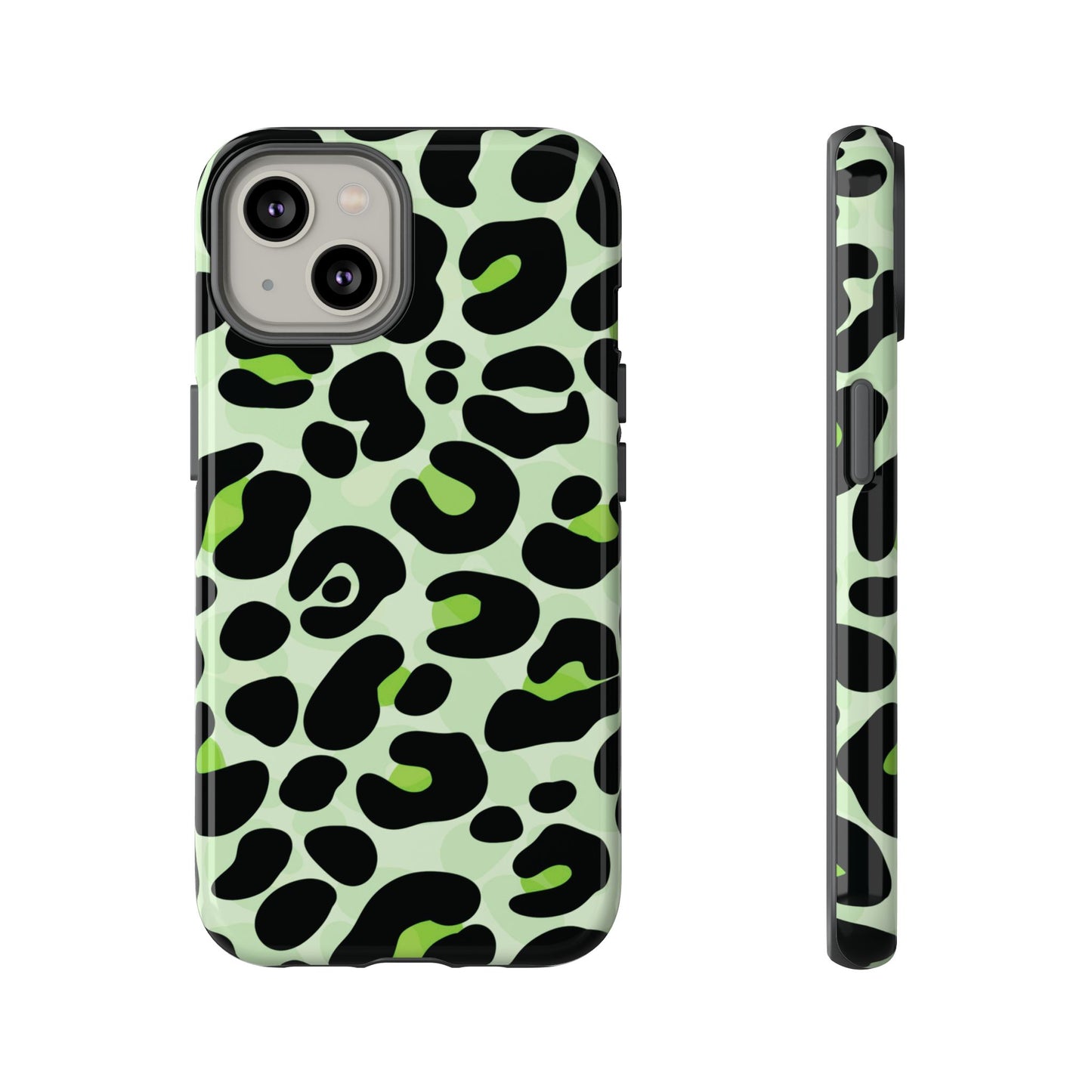 Fresh Mint Leopard Print Phone Case