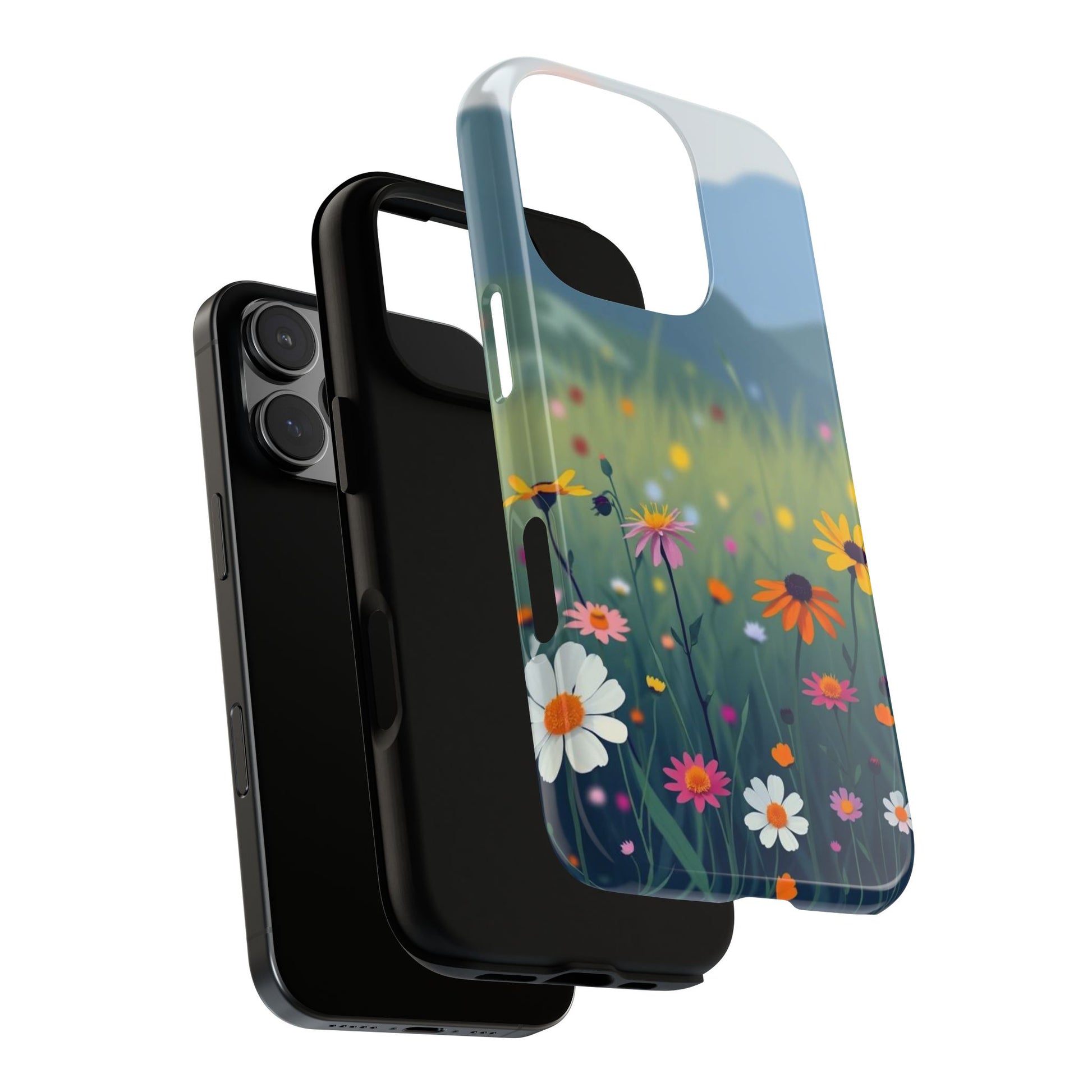 Phone Case - Vibrant Meadow Design Phone Case
