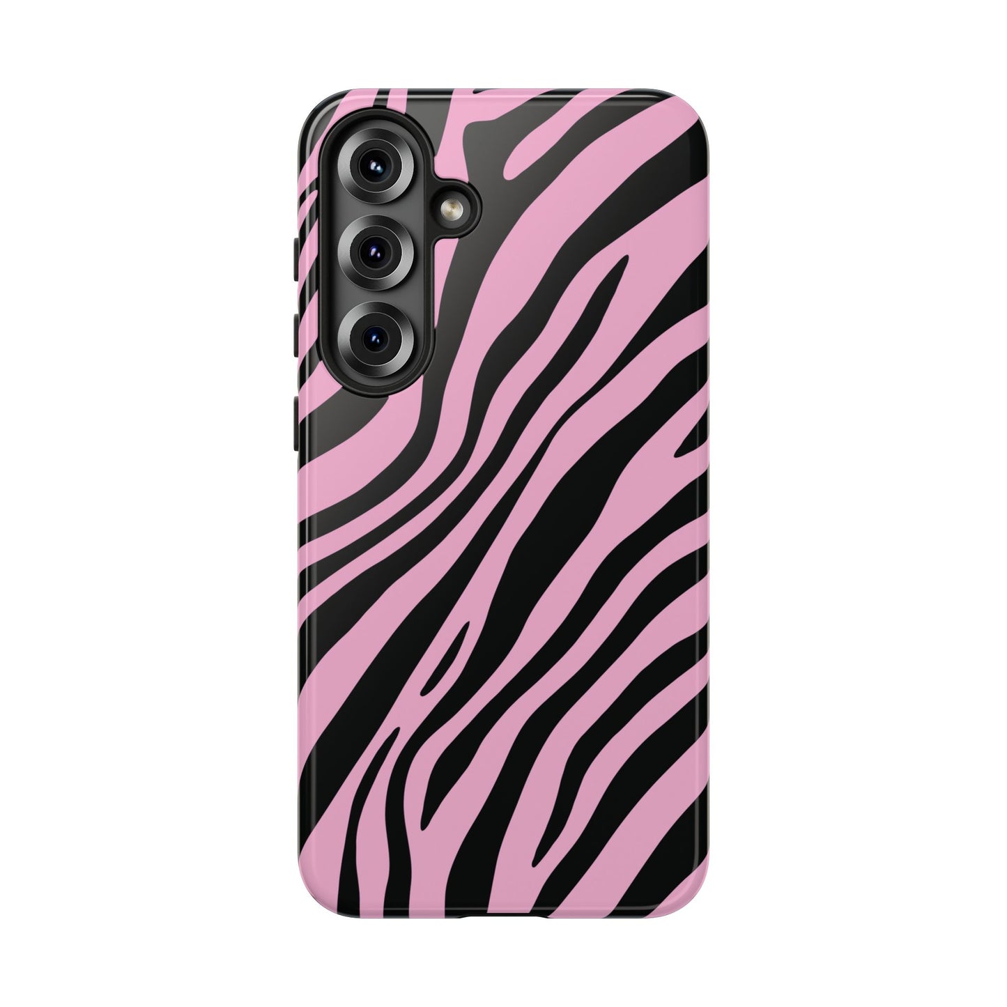 Modern Blush Zebra Print Phone Case