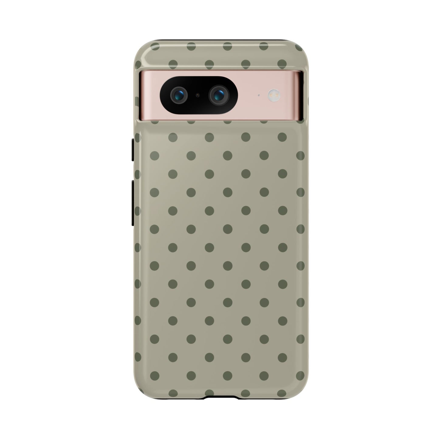 Green & Dark Green Dot Pattern Phone Case