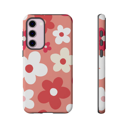 Cute Pink Daisy Pattern #1 Phone Case - Pink Phone Case - Samsung Galaxy S23 Plus / Glossy