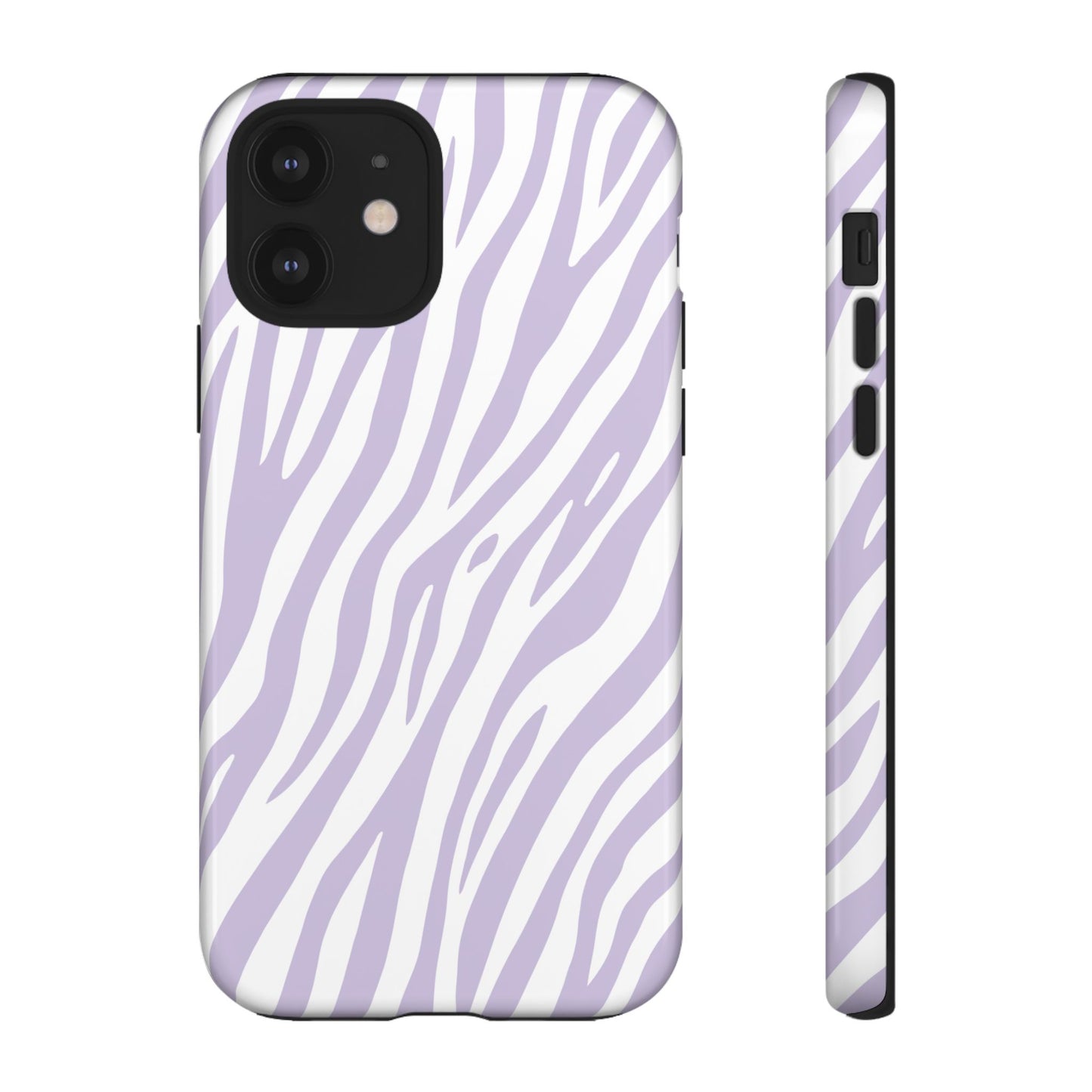 Lavender Tiger Print Phone Case