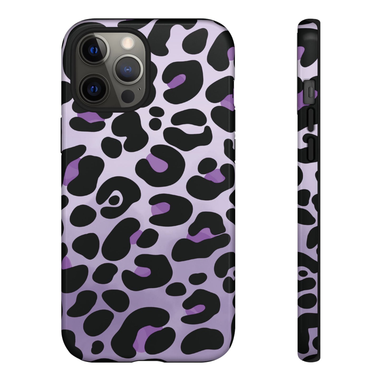 Pretty Lavender Leopard Print Phone Case