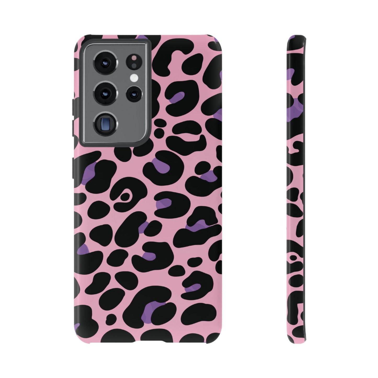 Pretty Pink & Lavender Leopard Print