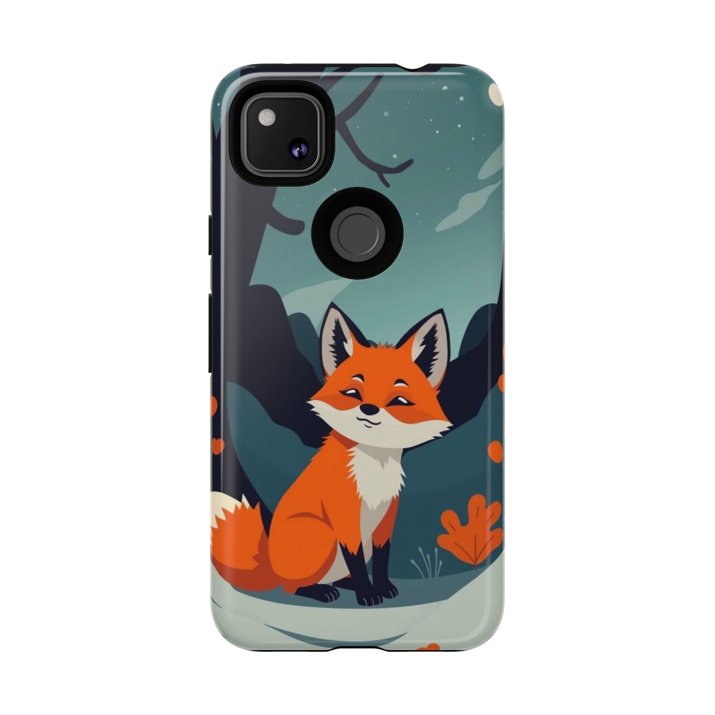 Cute Fox Design Phone Case