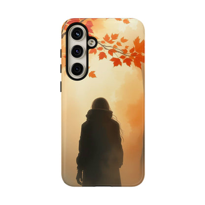 Samsung Galaxy S24 Plus / Glossy Phone Case - Watercolour Mysterious Woman Phone Case